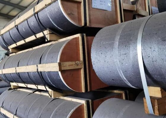 Chine Regular Powder Dia200mm  Graphite Electrode Plates With 1600mm Length fournisseur