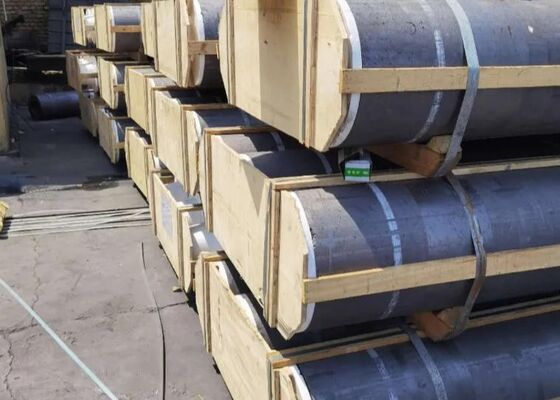 Chine HD Nominal Diameter 82 Mm Graphite Electrode For Edm For Making Pure Silicon fournisseur