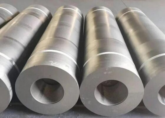 Chine High Quality Low Ash Graphite Electrodes with Nipple for Arc Furnaces Steel Making fournisseur