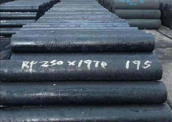 Chine Carbon Graphite Electrode with Nipples RP HP UHP 750mm 700mm 650mm 600mm 550mm 500mm 450mm 400mmCustomized Dia 800-1400mm fournisseur