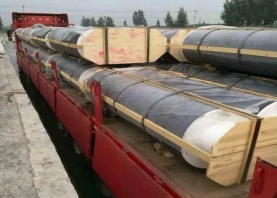 high temperature Nominal Diameter 75 mm graphite electrode production process for furnace liner