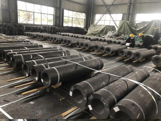 Top Quality 75-650mm UHP Graphite Electrode with Low Consumption for Steel Mill