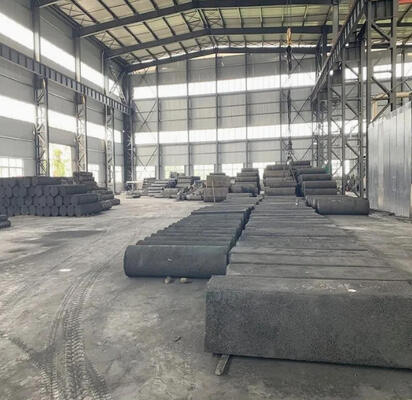 1500 - 2700 Mm Length UHP Graphite Electrode Carbon Material For EAF & LF Furnace