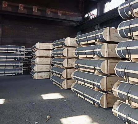 Carbon Graphite Electrode with Nipples RP HP UHP 750mm 700mm 650mm 600mm 550mm 500mm 450mm 400mm 350mm Customized Dia 800-1400mm