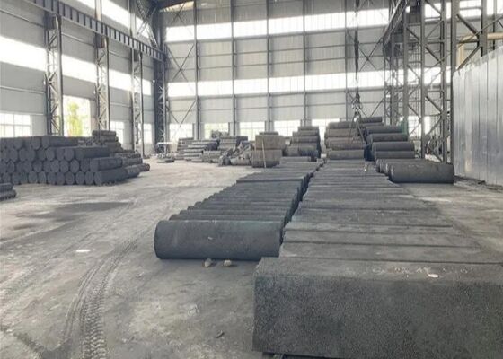 Regular Powder Dia200mm  Graphite Electrode Plates With 1600mm Length fournisseur