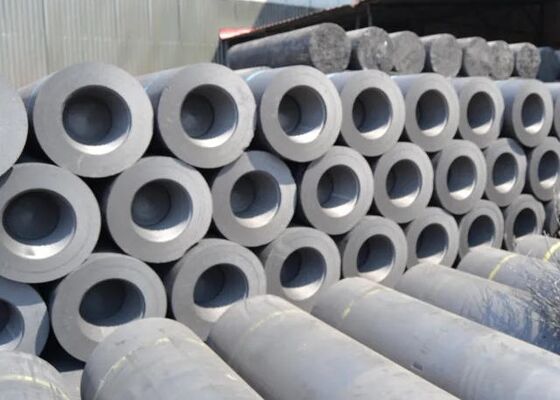 Low Ash Content Nominal Diameter 85 Mm Graphite Electrode Break Cause With 1600mm Length fournisseur