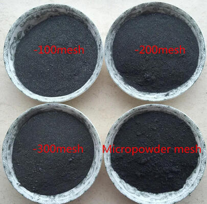 32-100 Mesh High Purity Graphite Electrode Carbon Graphite Powder 0.5% Moisture fournisseur