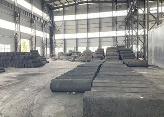 Up To 3000°C High Power Graphite Electrode Featuring Modulus Of Rupture 10-14 MPa Suitable for Steelmaking and Foundry Processes fournisseur