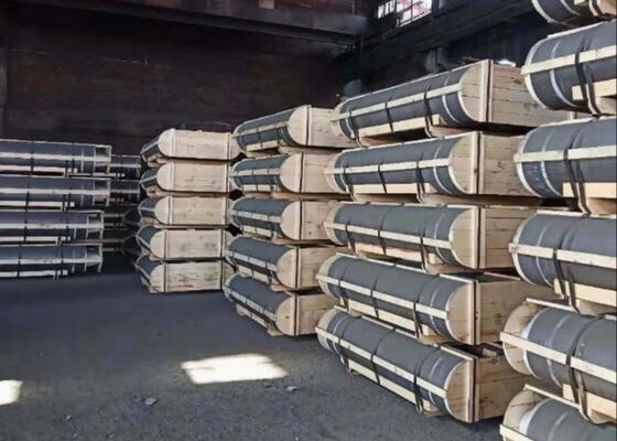 DIA 400 mm 500 mm 600 mm Electrode Graphite for Silicon Carbide Making fournisseur