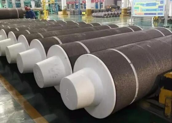 Coated Or Uncoated Electric Arc Furnace Graphite Electrodes Length Up To 2400mm Suitable For And Steel Melting Operations fournisseur