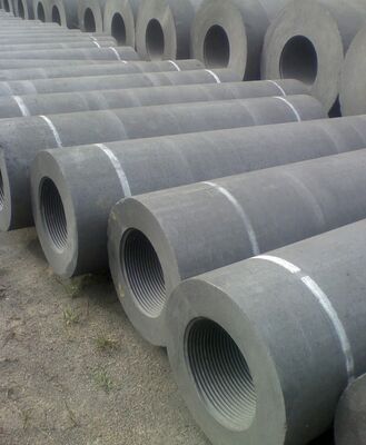 high temperature Diameter 400mm graphite electrodes suppliers in resistance furnace