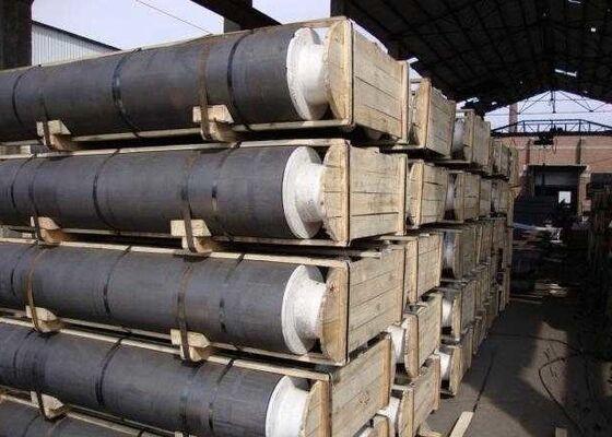High Temperature Nominal Diameter 78 Mm Graphite Electrode For Arc Furnaces For Furnace Top