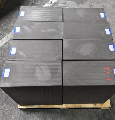 Manufacturer High Purity High Density Graphite Carbon Blocks Medium Grain Graphite Block