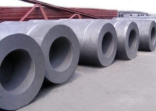 High Power Nominal Diameter 77 Mm Cutting Graphite Electrodes For Making Pure Silicon